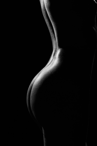 Sexy nude woman buttocks - Photo, Image