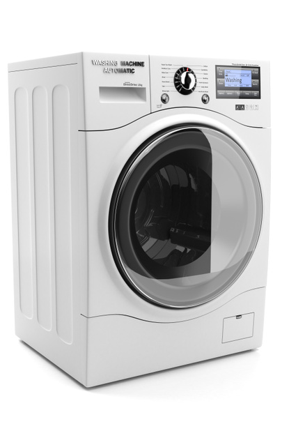 Washing machine isolated on white background 3d - Foto, immagini