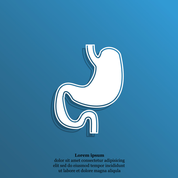 ikona narządów żołądka - Wektor, obraz