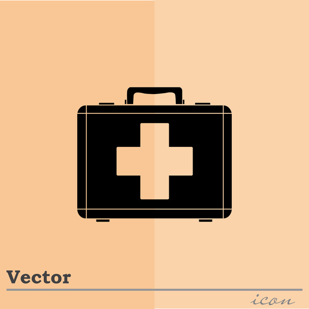 значок аптечки - Вектор,изображение