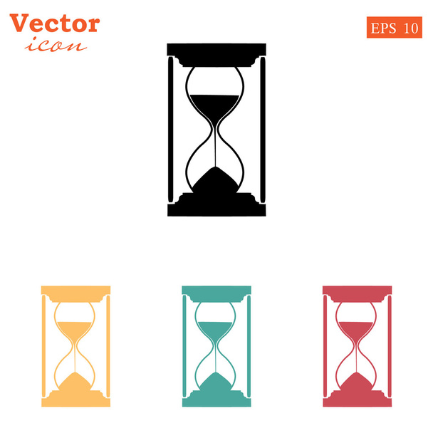 Sandglas, Sanduhr Icons Set - Vektor, Bild
