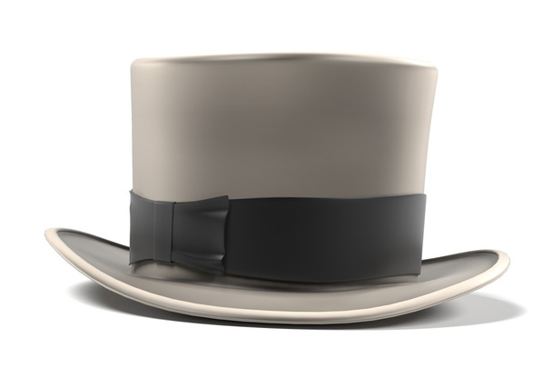 Renderizações 3d de chapéu superior
 - Foto, Imagem