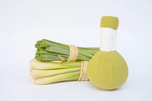 Lemongrass składniki naturalne Spa z aromaterapią  - Zdjęcie, obraz