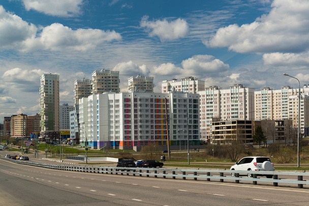 Moscow, Russia-April 24.2016. Zelenograd - Administrative District of Moscow - 写真・画像