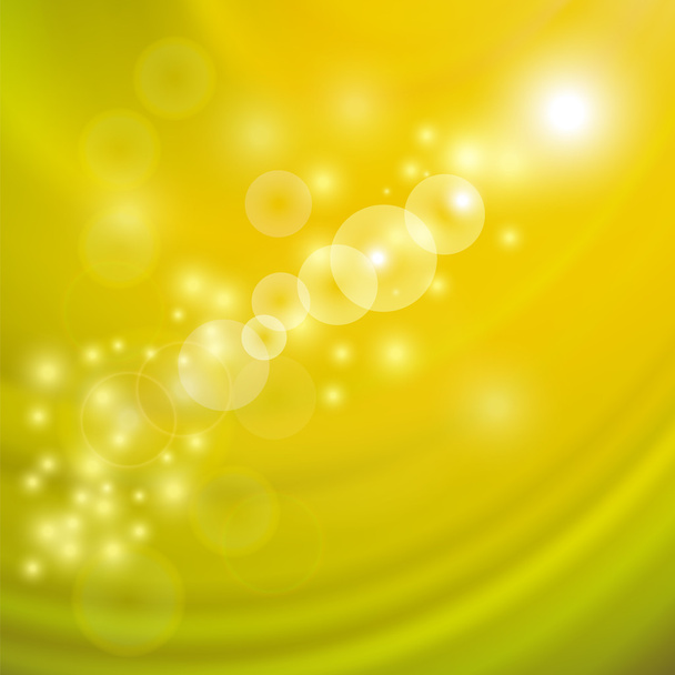 Abstract Light Yellow Wave Background - Vector, Imagen