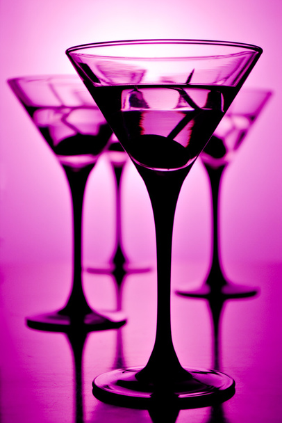Martini on purple - Foto, Bild