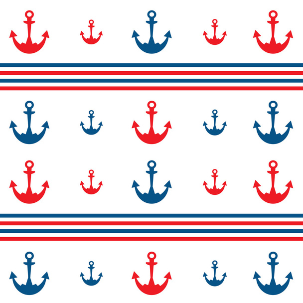Background with anchors - Vector, imagen