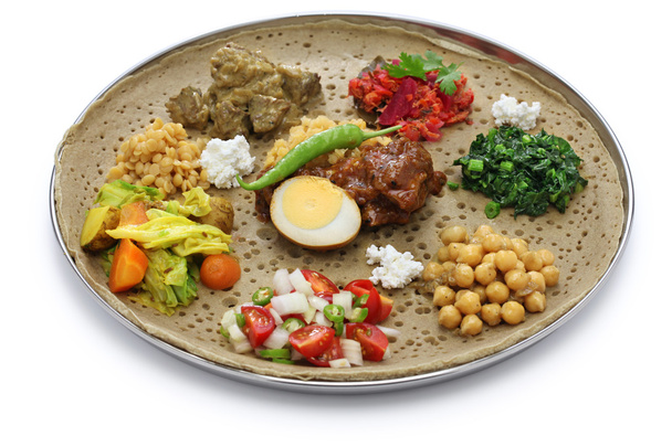 domowej kuchni Etiopii - Zdjęcie, obraz