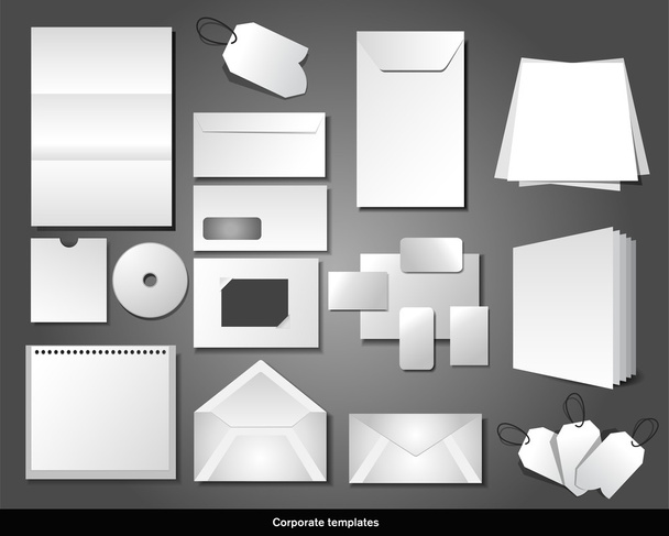 Corporate templates - Vector, Image