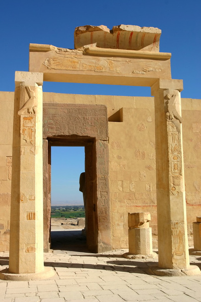 Świątynia Hatszepsut. Egipt. zachodnim brzegu. Luxor - Zdjęcie, obraz