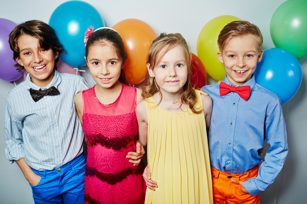 kids at birthday party - Photo, image