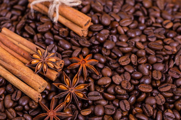 black coffee on a wooden background - Fotó, kép