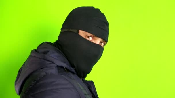 Verbrecher mit Maske - Filmmaterial, Video