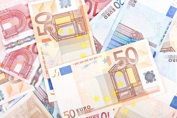 Euro banknotes background 3 - Foto, Imagen