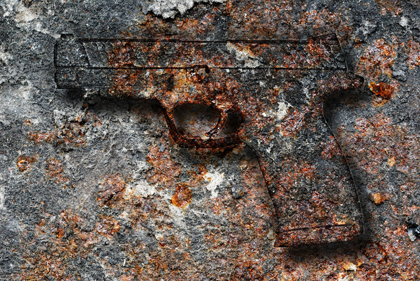 Ржавая пушка
 - Фото, изображение