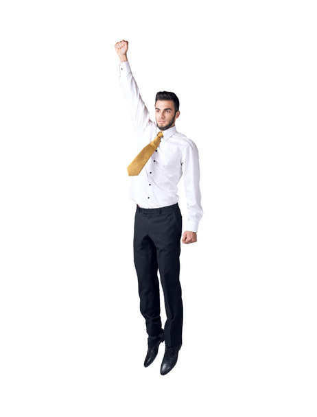 Hanging businessman concept - Valokuva, kuva