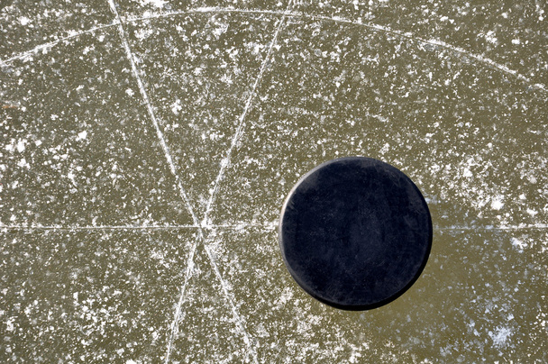 Hokejový puk - Fotografie, Obrázek