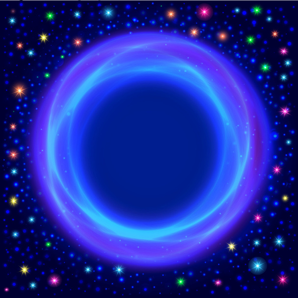 иллюстрация абстрактный светящийся фон с магическим кругом для
 - Вектор,изображение