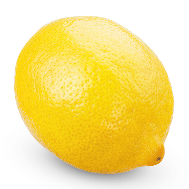 limoni freschi maturi isolati su fondo bianco - Foto, immagini