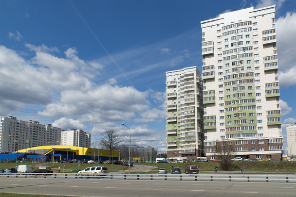Moscow, Russia-April 24.2016. Zelenograd - Administrative District of Moscow - Фото, изображение