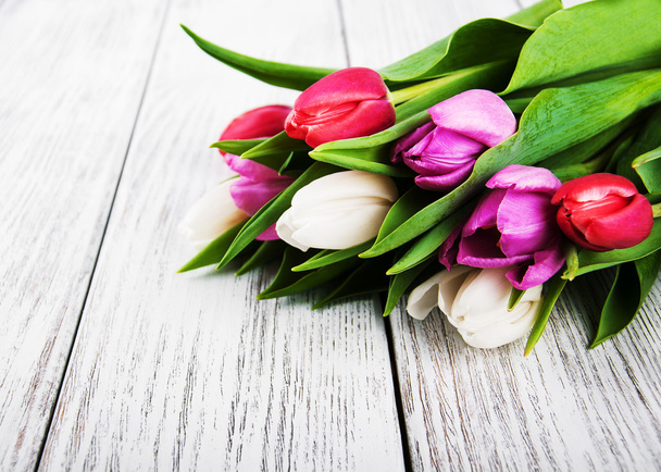 bouquet of tulips - Photo, Image