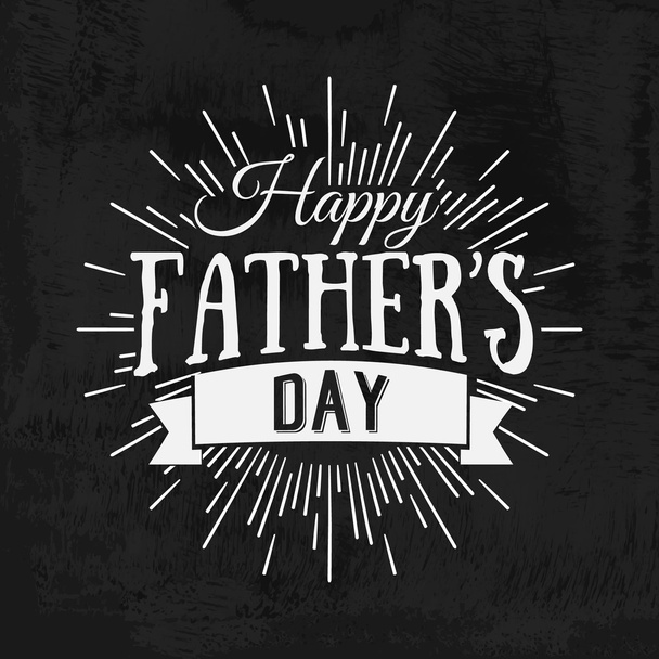 Happy Father's Day Retro design - ベクター画像