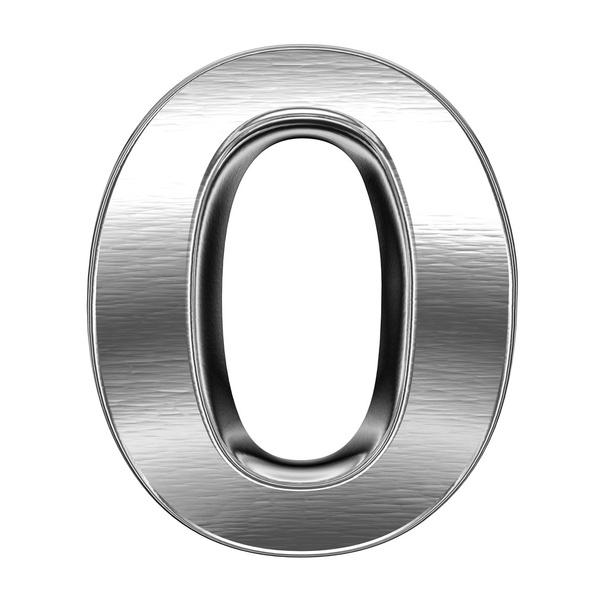 Metal number - Foto, afbeelding