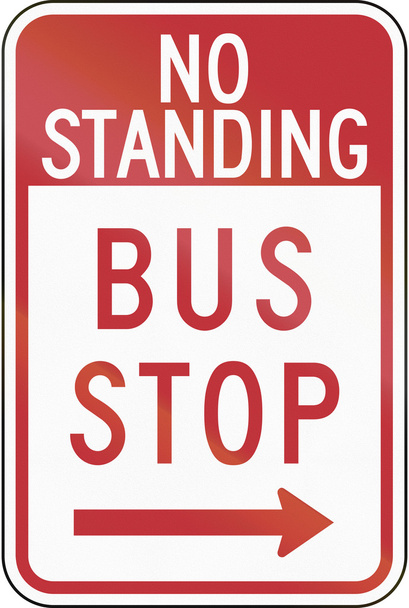 Δεν στέκεται - στάση λεωφορείου - Φωτογραφία, εικόνα