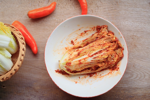 kimchi cabbage - korean food - Photo, Image