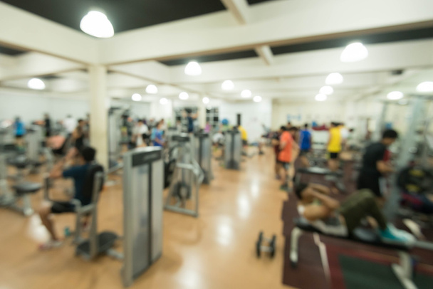 Fitness edzőterem található absztrakt blured háttér - Fotó, kép