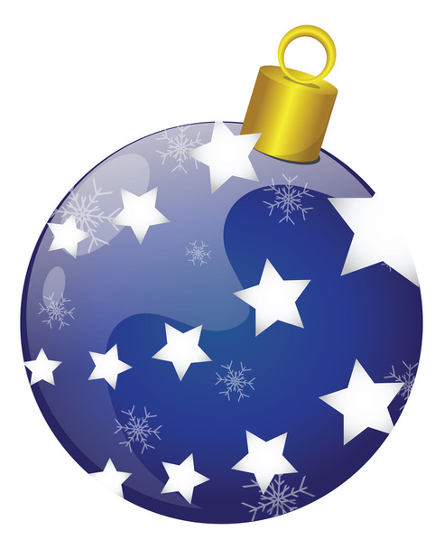 Bolas de Navidad vector ilustración
 - Vector, Imagen
