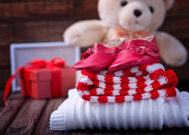 Baby clothes and shoes  - Photo, image