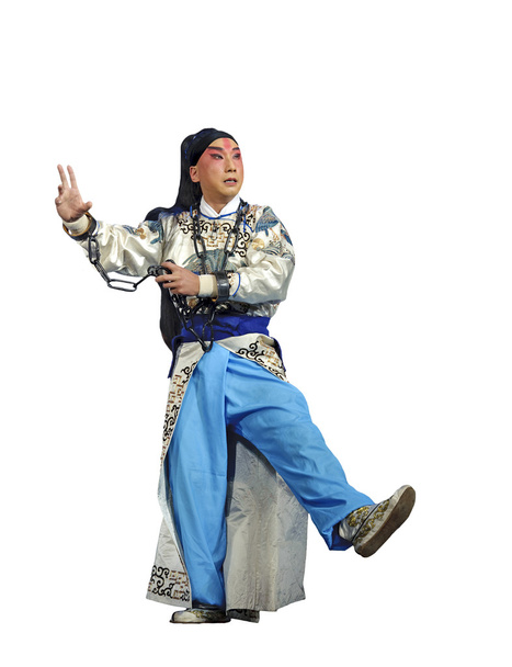 Chinese traditional opera actor with theatrical costume - Foto, immagini