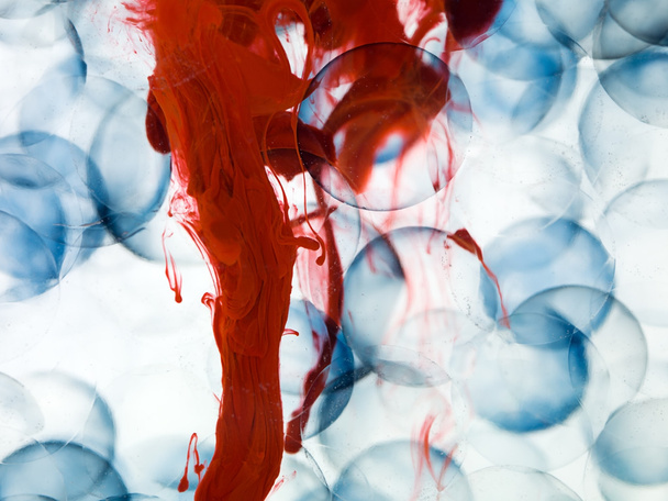 abstraktní barevné bal voda průhledná - Fotografie, Obrázek