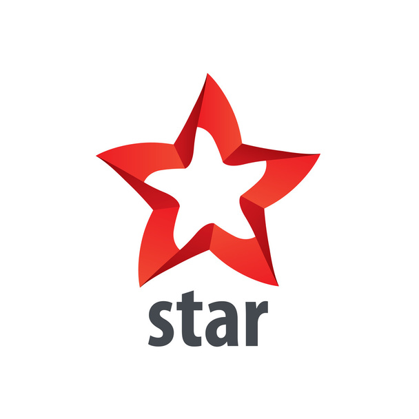 ベクトルのロゴの星 - ベクター画像