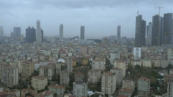 Istanbul  at cloudy grey day  - Footage, Video