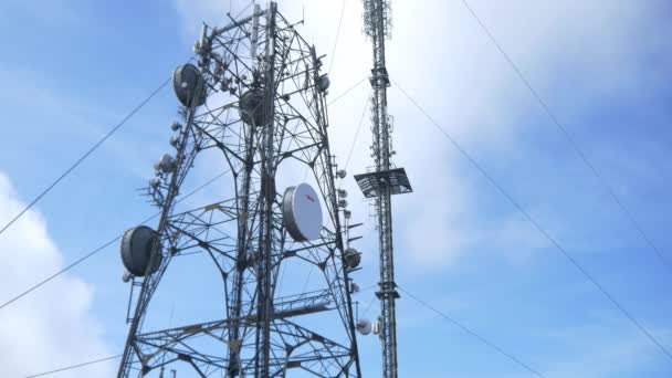 antena de difusión torre
 - Metraje, vídeo