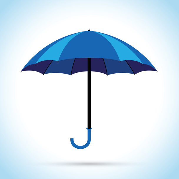 Yksi sininen sateenvarjo
  - Vektori, kuva