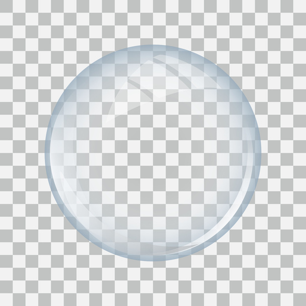 Glass sphere transparent - Vector, Image