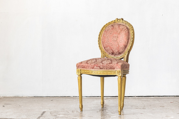 Klasická židle styl vintage pokoji - Fotografie, Obrázek