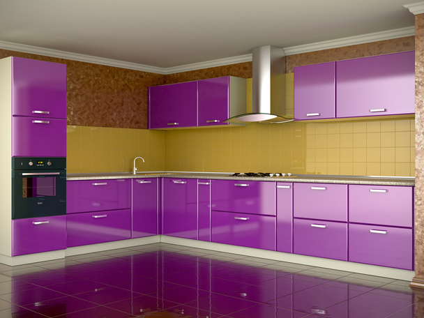 Colorful kitchen - Photo, Image