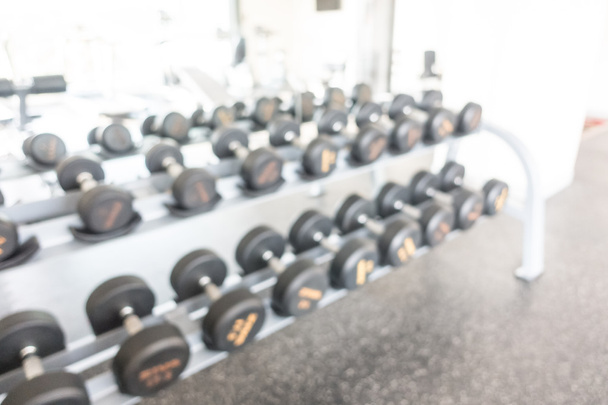 blur gym and fitness room interior - Zdjęcie, obraz