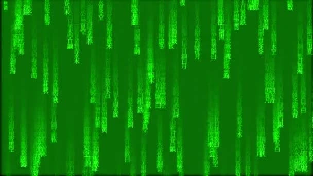 japanischer Matrixhintergrund - Filmmaterial, Video