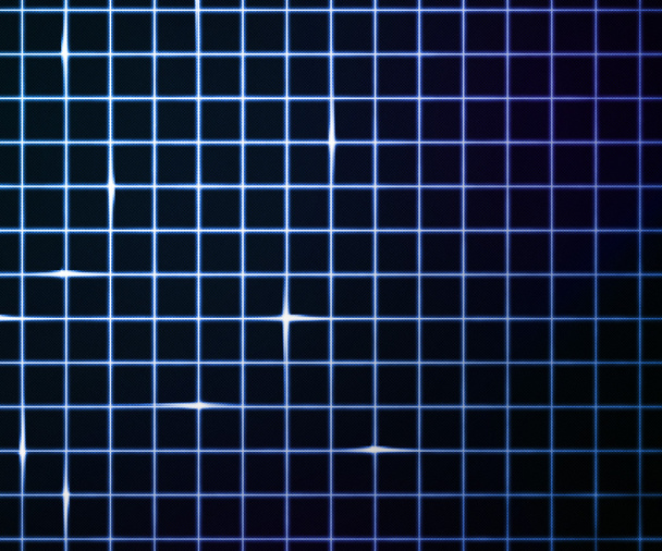 blauwe laser licht raster achtergrond - Foto, afbeelding