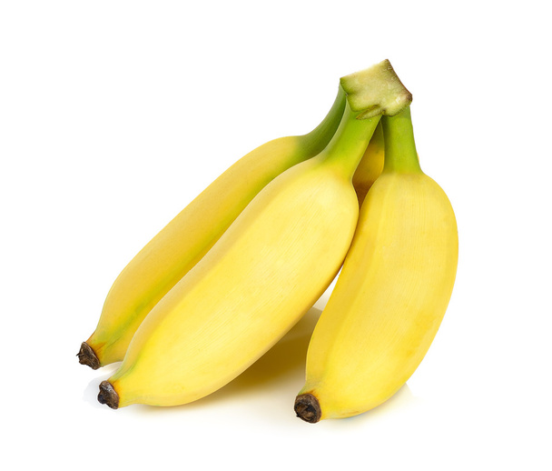banane jaune isolée sur fond blanc - Photo, image