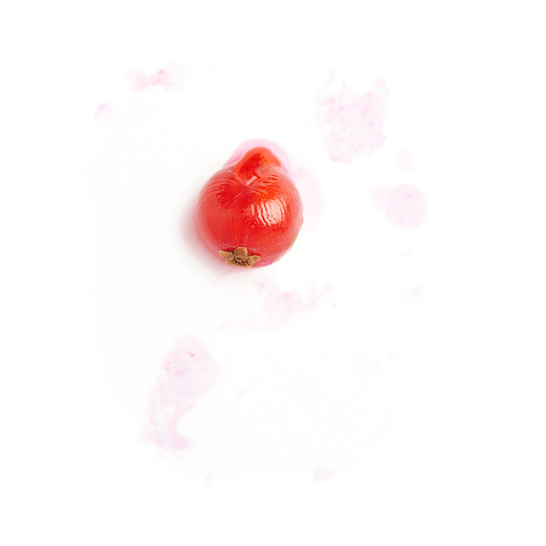 Single Red Currant isolated over white background - Foto, Bild