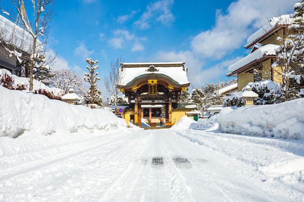 Inverno a Takayama città antica in Giappone
 - Foto, immagini