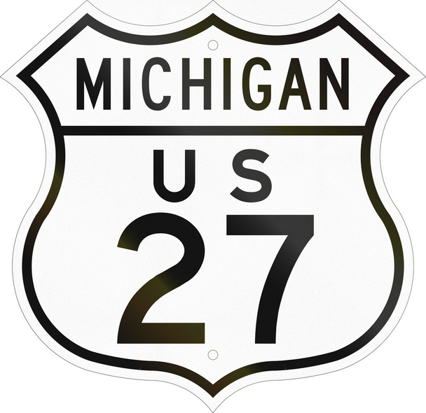 United States Highway Michigan - Φωτογραφία, εικόνα