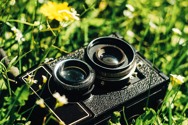 medium format film photo camera - Photo, Image