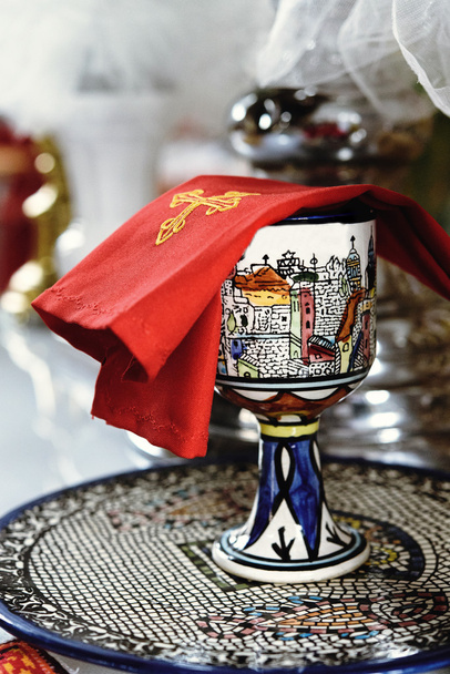 Puchar w Kościół katolicki lub katedry - Zdjęcie, obraz